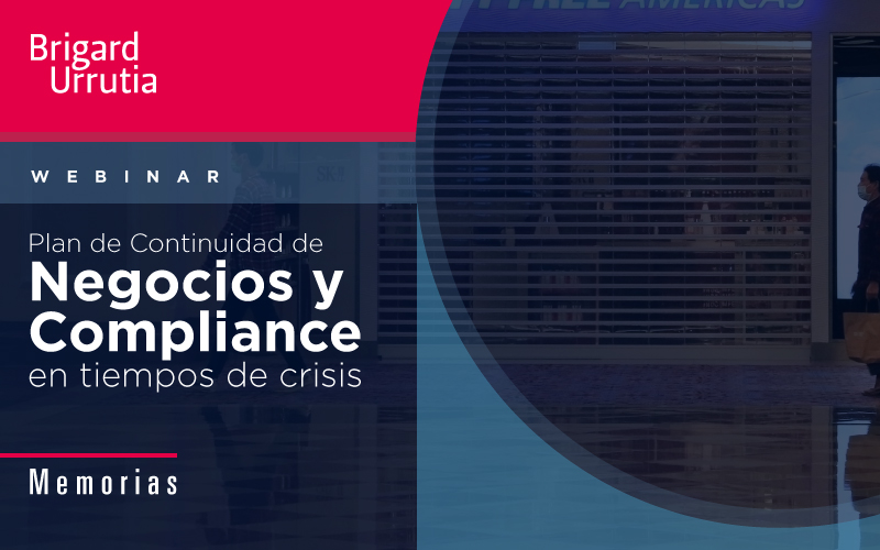 Planes de Continuidad de Negocio y Compliance en tiempos de crisis