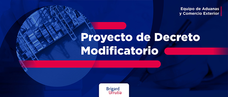 Proyecto de decreto modificatorio