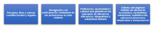 Lineamientos servicios públicos BT